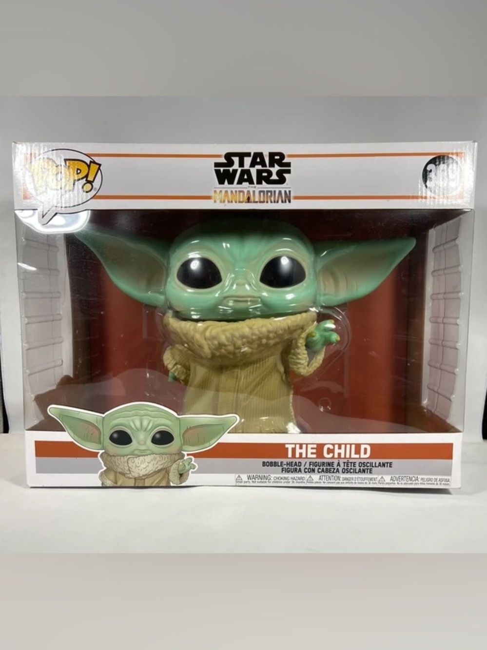 Star Wars The Mandalorian The Child Grogu Funko Pop! Jumbo 10” #369